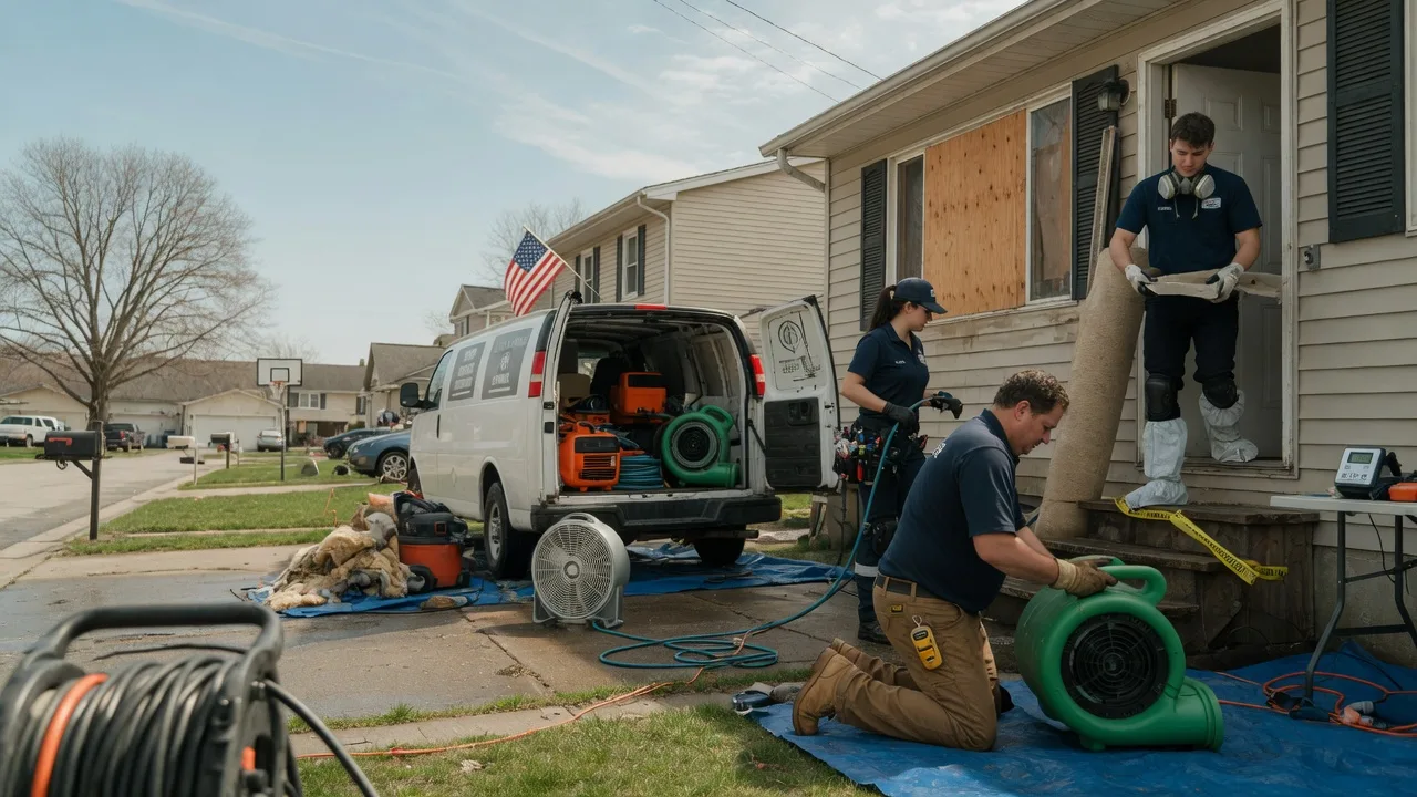 Water Damage Restoration in Custer, WI near me